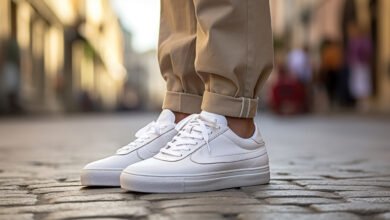 White sneakers have long been established as a style favourite, wearing the crowns of versatility,