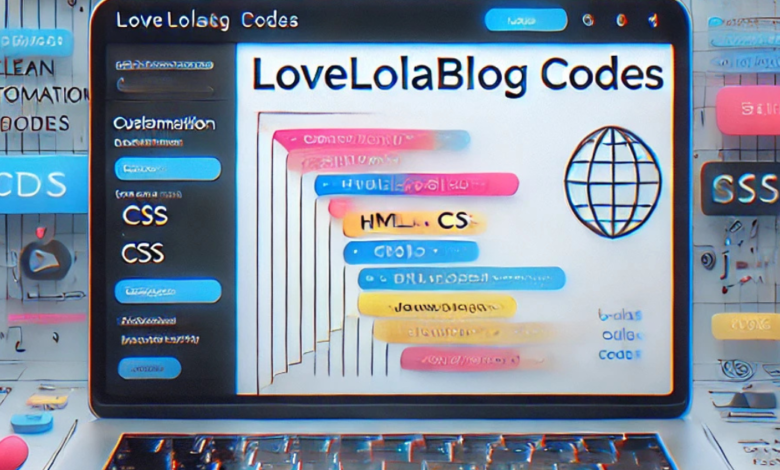 Lovelolablog Codes